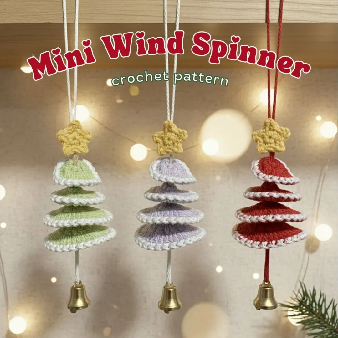 Mini Wind Spinner Crochet Pattern