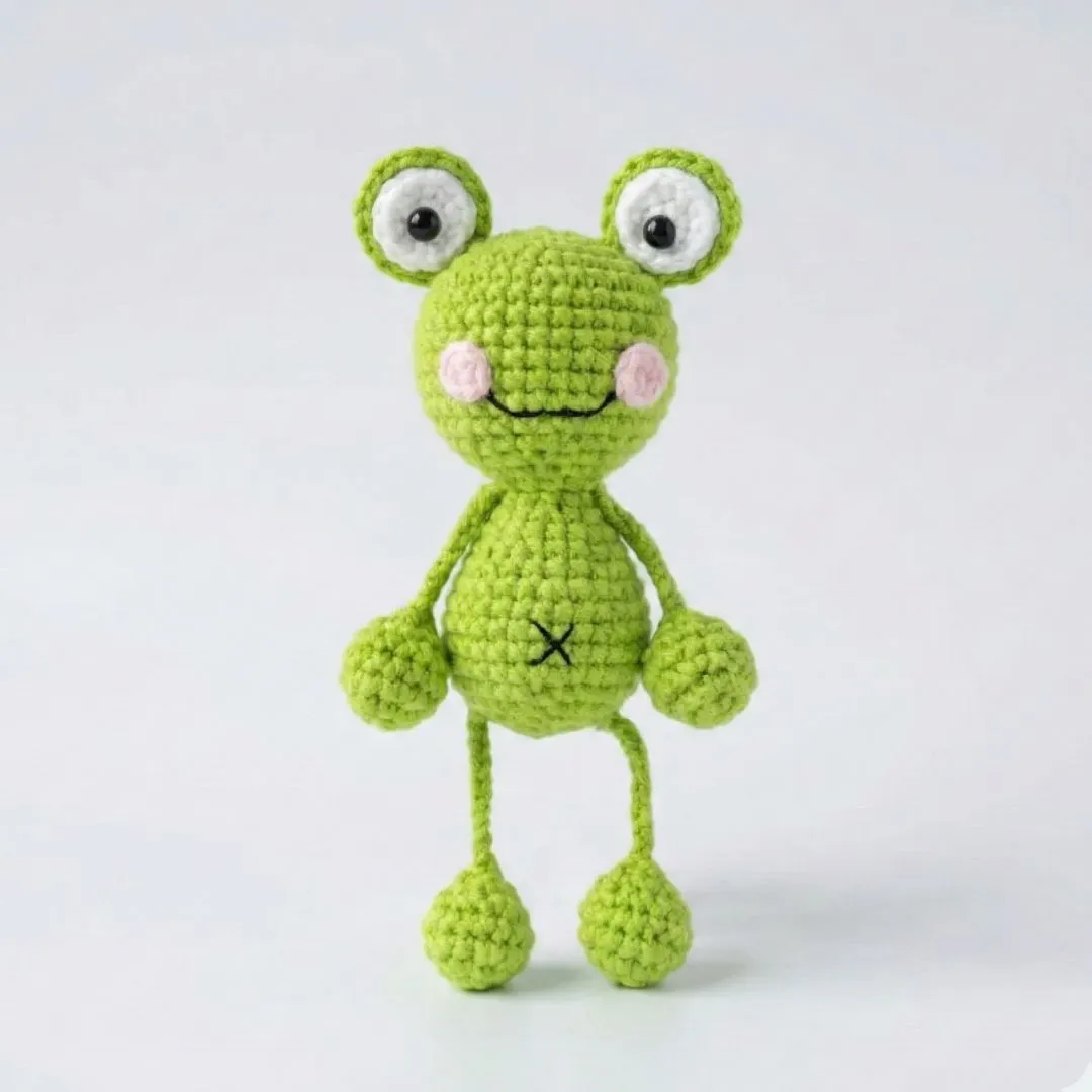 Leggy Frog Crochet Pattern