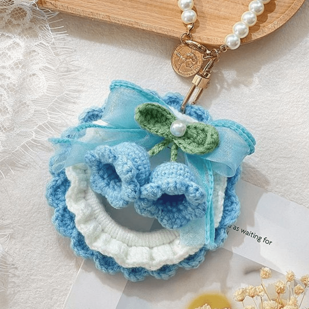 Bellflower Wreath Charm Pattern