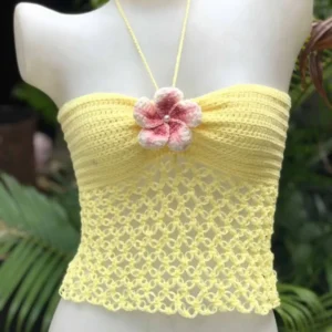 Hibiscus Top Crochet Pattern