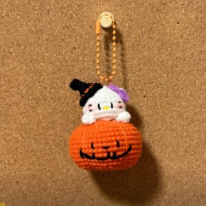 Hello Kitty Pumpkin Crochet Pattern
